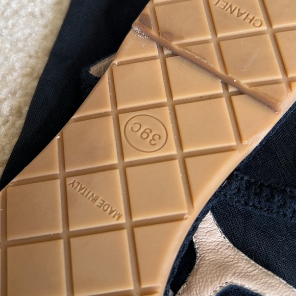 Chanel CC logo sandals - Picture 4 of 6